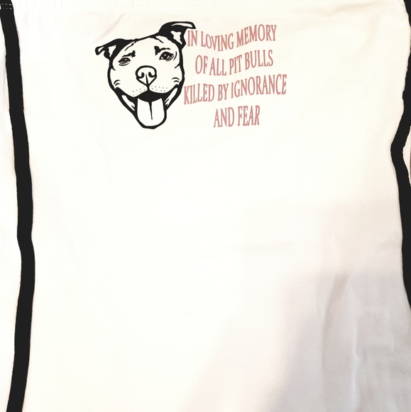 🔶️ Pitbull Dual Stripe Crop Top - Picture 2 of 2